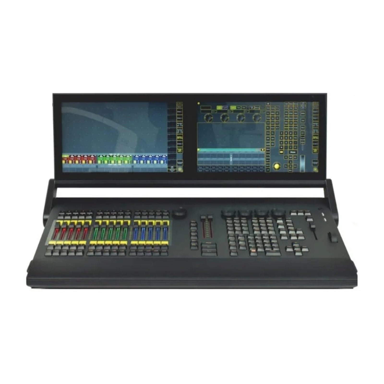 DMX Controller, Lint Controller MA2 T2 Touch Console with Motorized Faders for Professional Light Show