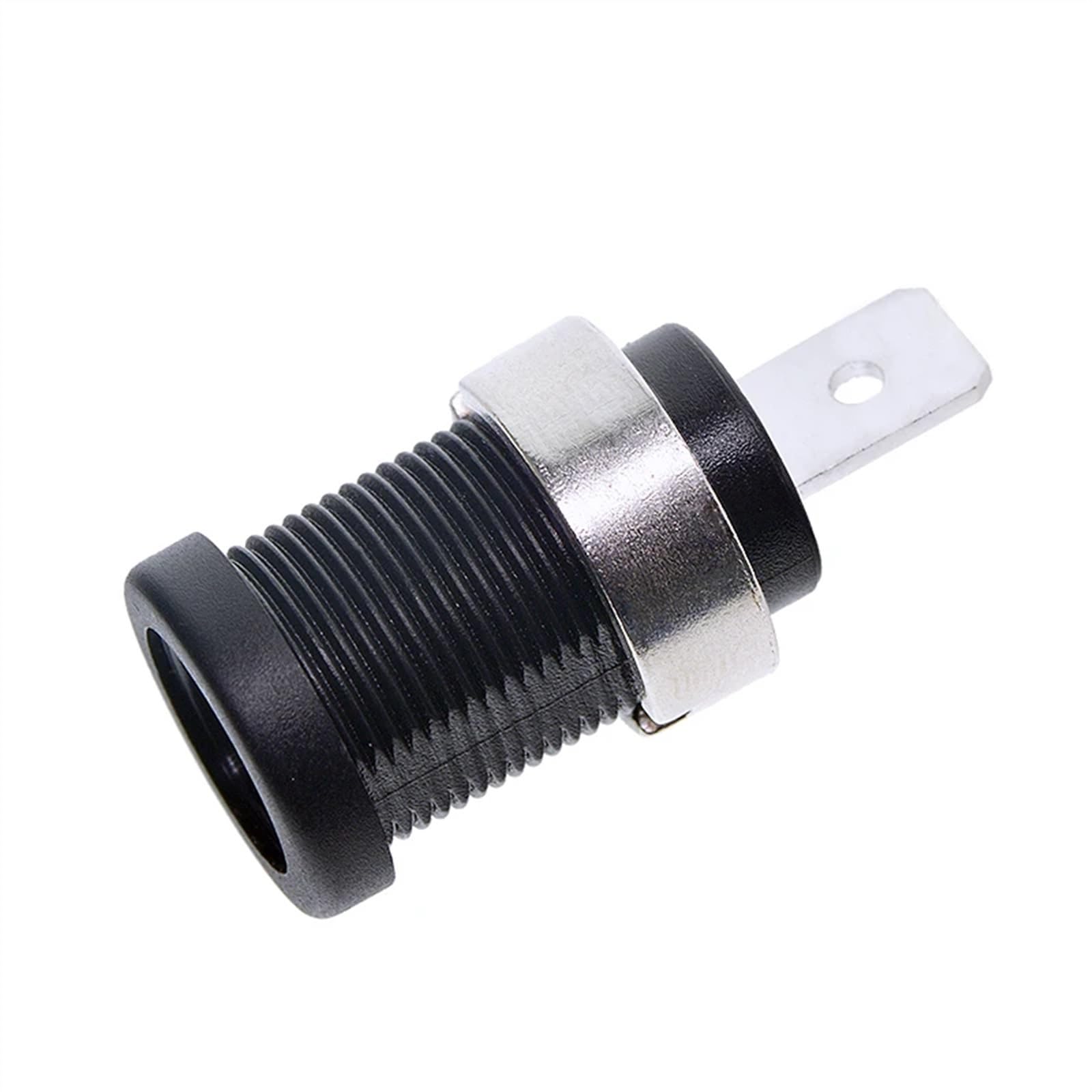 Fiches Banane Femelle de 4MM, 40 pièces, connecteur de Fil, tête Banane Femelle, Liaison d'instrument à Courant élevé, Panneau Post-isolé(Black)