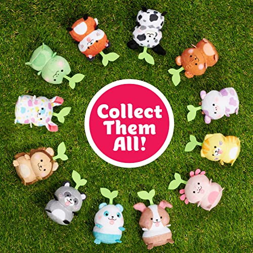 Sakuties Mini Collectible Stylized Plush Stuffed Animals, 3-pack Blind Collectible, Easter Basket Fillers, Gifts, Presents, Toys for Ages 3 Up by Just Play, Kids Toys for Ages 3 Up by Just Play