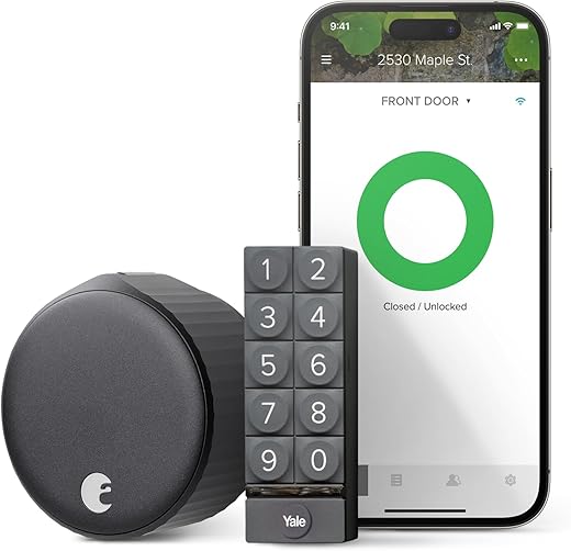 August Home Wi-Fi Smart Lock + Smart Keypad