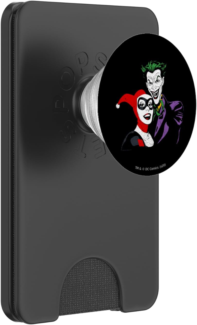 Batman Joker & Harley Quinn PopSockets PopWallet for MagSafe