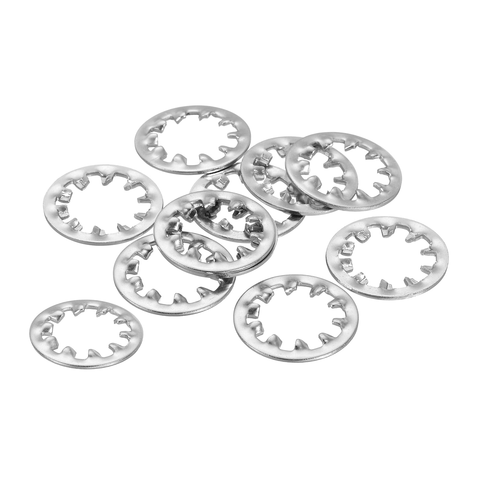 Stainless Steel Internal Tooth Washers - 100 Pack -8