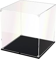 Vista 20 de vitrina de acrílico transparente, vitrina autoensamblable para coleccionables, figuras de acción, muñecas, juguetes – Caja de vidrio alternativa