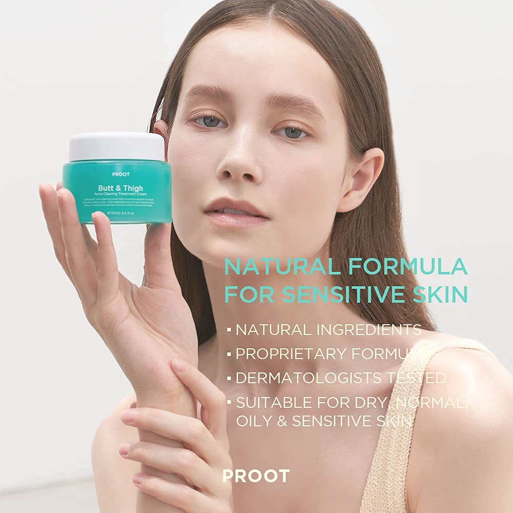 Butt Acne Clearing Spot Treatment Cream. Clears Acne, Pimples, Ingrown