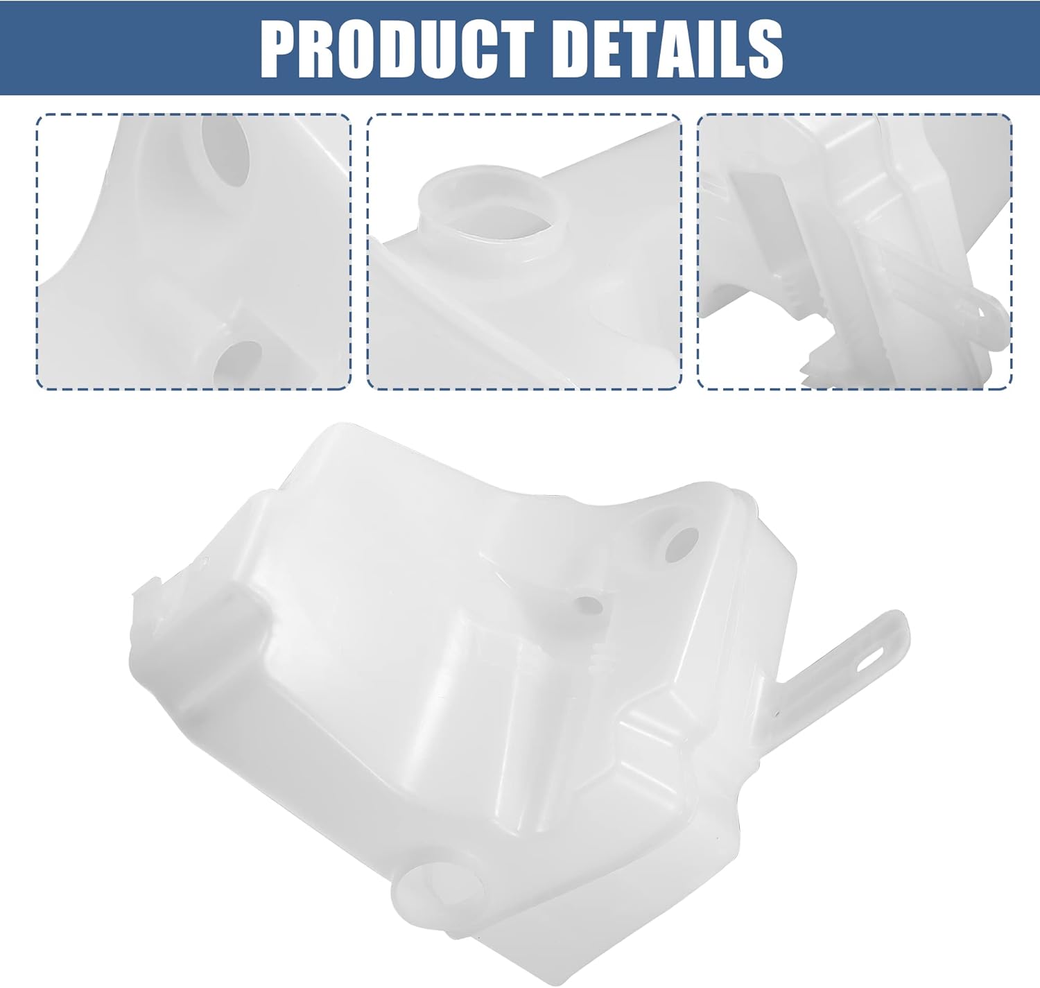 X AUTOHAUX Windshield Washer Fluid Reservoir Tank Replacement 1638690820 for Mercedes-Benz ML55 AMG ML500 ML350 ML320 ML430