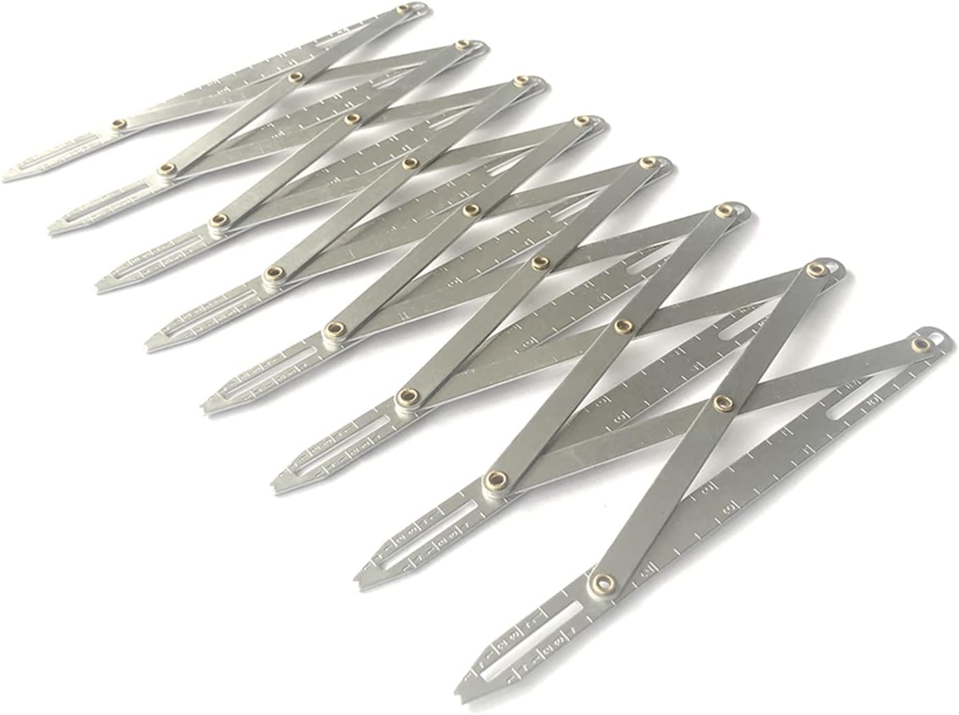 Aluminum Expanding Sewing Gauge,Quilting Button Sewing Tool