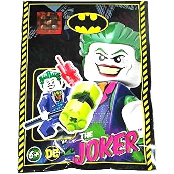 Blue Ocean Lego Super Heroes The Joker Mini Figure Foil Set 211905 Bags