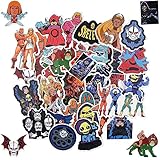 Einfach zu Bedienen ----- Anime-Aufkleber, wenn Sie Ihre Aufkleber wechseln müssen, sie lassen sich sauber abziehen und hinterlassen keine schmutzigen,Anime sticker if you need to change your stickers, they peel off cleanly and leave no messy residue or deposits.