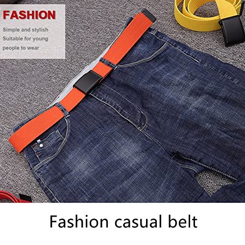 Cinturón de lona de algodón ideal para excursiones al aire libre y pantalones cortos 7