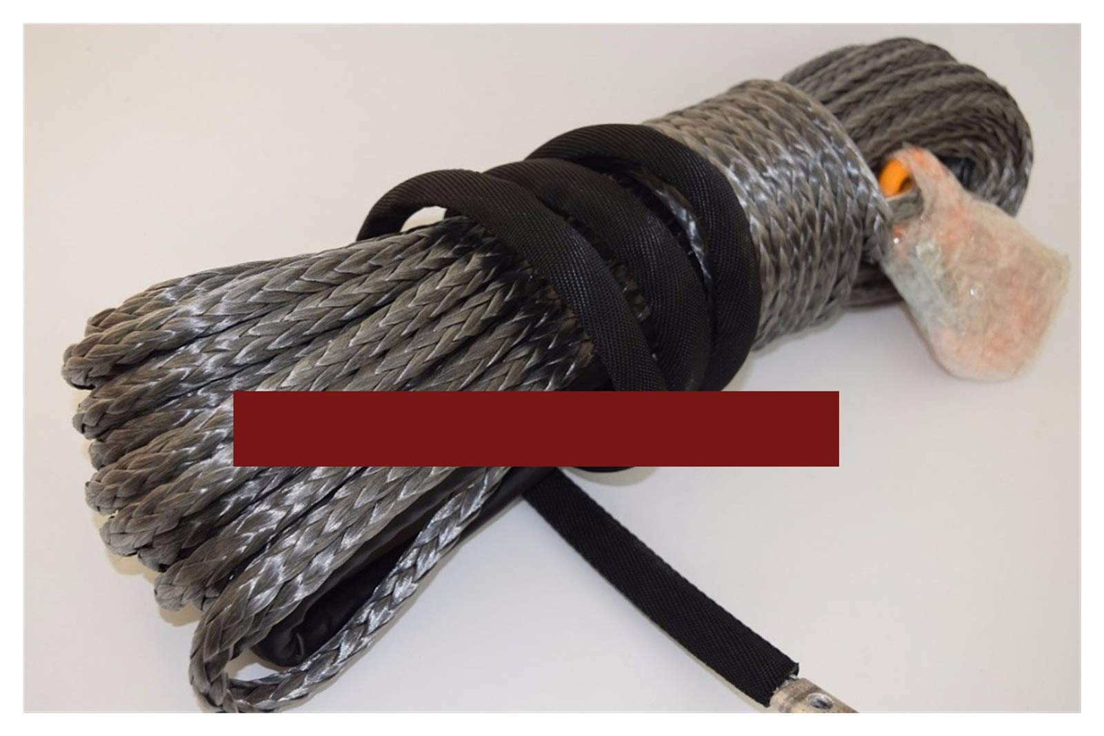 Winch Rope, Grey 10mm*30m Off Road Wiinch Rope,ATV Winch Cable,Synthetic Rope,Plasma Rope 10mm