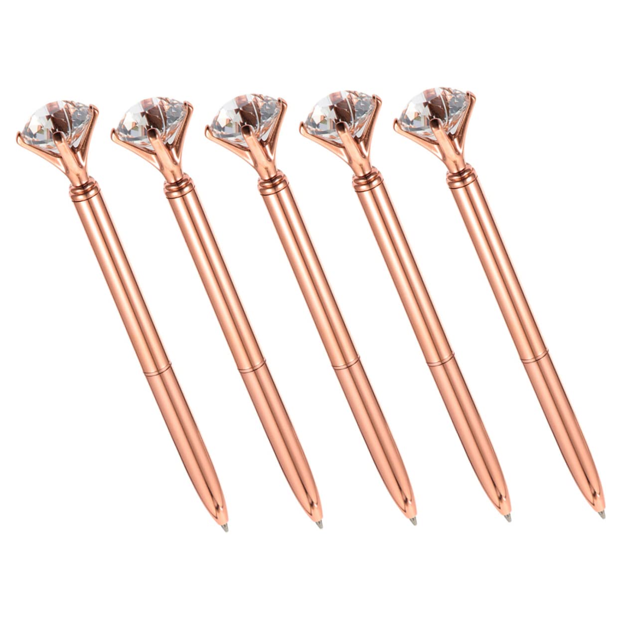 25stücke Teiliges Großer Kristall-kugelschreiber Dekorative Schreibgeräte Mit Rhinestone Eleganter Kugelschreiber Für Büro Und Kreative Anwendungen Für Notizen Und