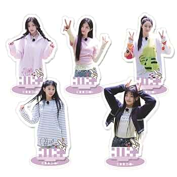 韓国限定 ILLIT Weverse Shop アクリルスタンド全員 Amazon.co.jp: Ariesxin Kpop ILLIT アクリルスタンドフィギュア