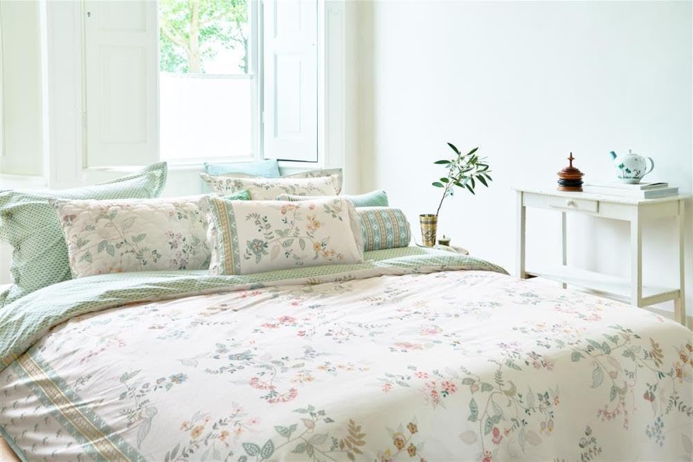 Pip Studio Bettbezugsset Kili Flower Weiss 135x200cm