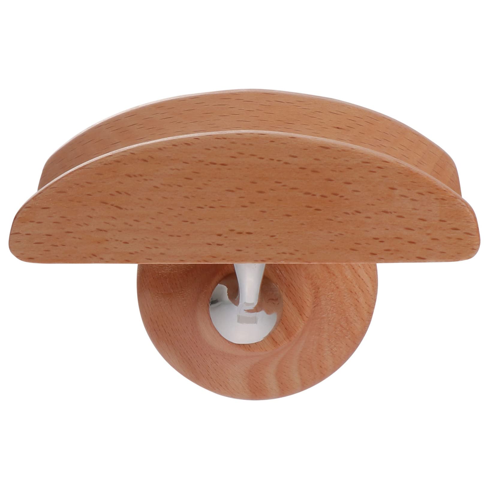 UKCOCO 2juegos Soporte De Auriculares De Pared Soporte De Madera Natural Para Auriculares Estante Duradero y Fácil De Instalar Diseño Daño La Pared