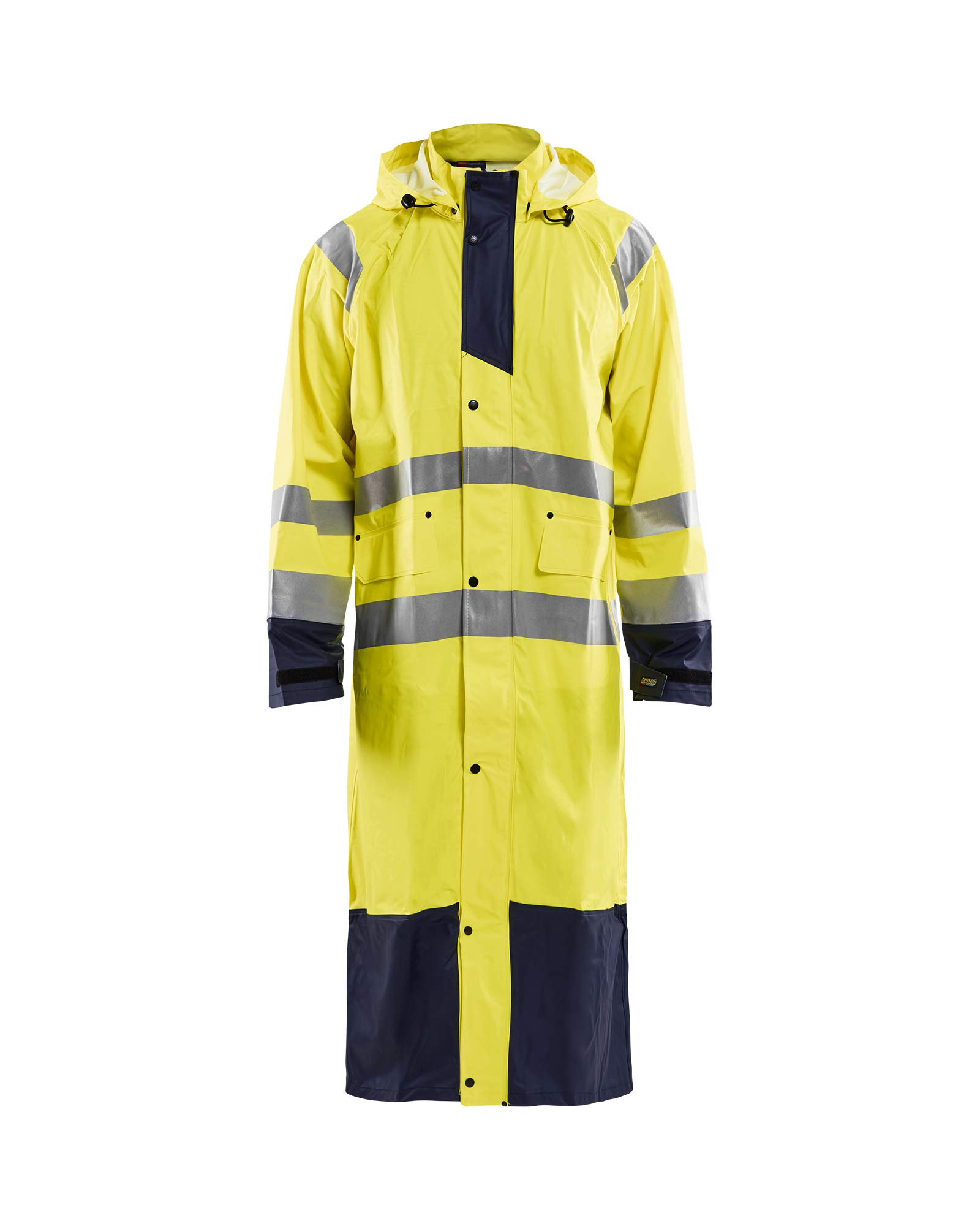 Blakläder 432520003389XXL Veste de pluie haute-visibilité "Level 1" Taille Jaune/Bleu Marine, XXL