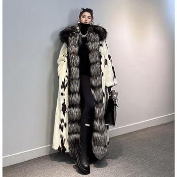 Her lip to 公式正規 Faux Fur Coat M Royal Faux Fur Coat