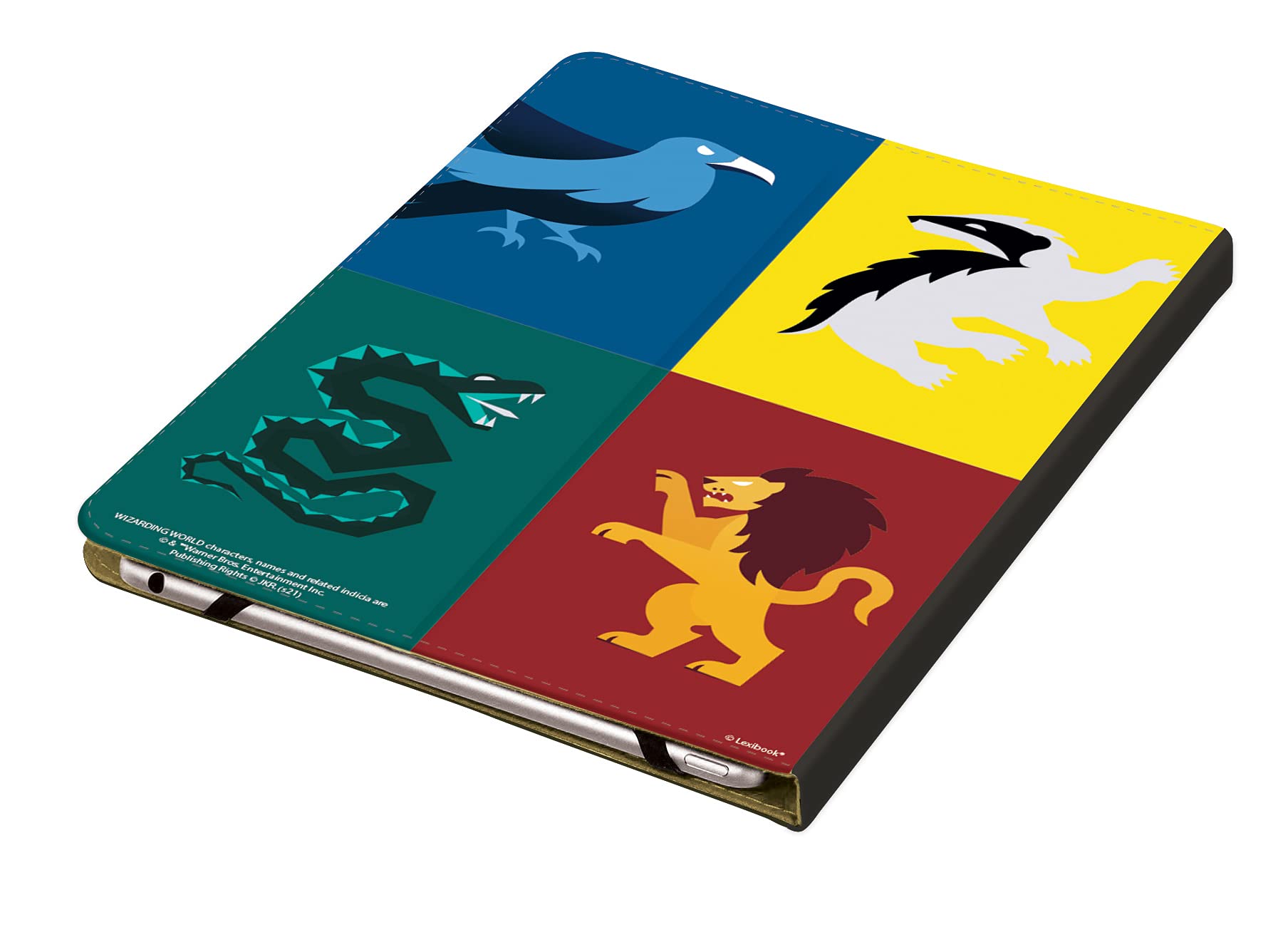 Lexibook MFP100HP Harry Potter-7 do 25.4 cm Uniwersalny Stojak dla Dzieci, Kompatybilny z Samsungiem, iPadem i Innymi Tabletami 17.8-25.4 cm, Kreskówka