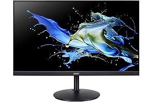 Acer CB272 Dbmiprcx 27" Computer Monitor with Adjustable Webcam