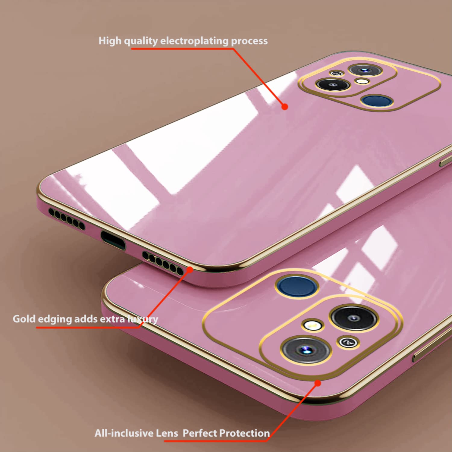 ZXLZKQ Funda Negra Para Xiaomi Redmi 12C (6.71") Con 1 X Vidrio Templado +360° Soporte De Anillo De Metal Para Teléfono Celular, Delgada Silicona Suave Grado Militar A Prueba De Golpes