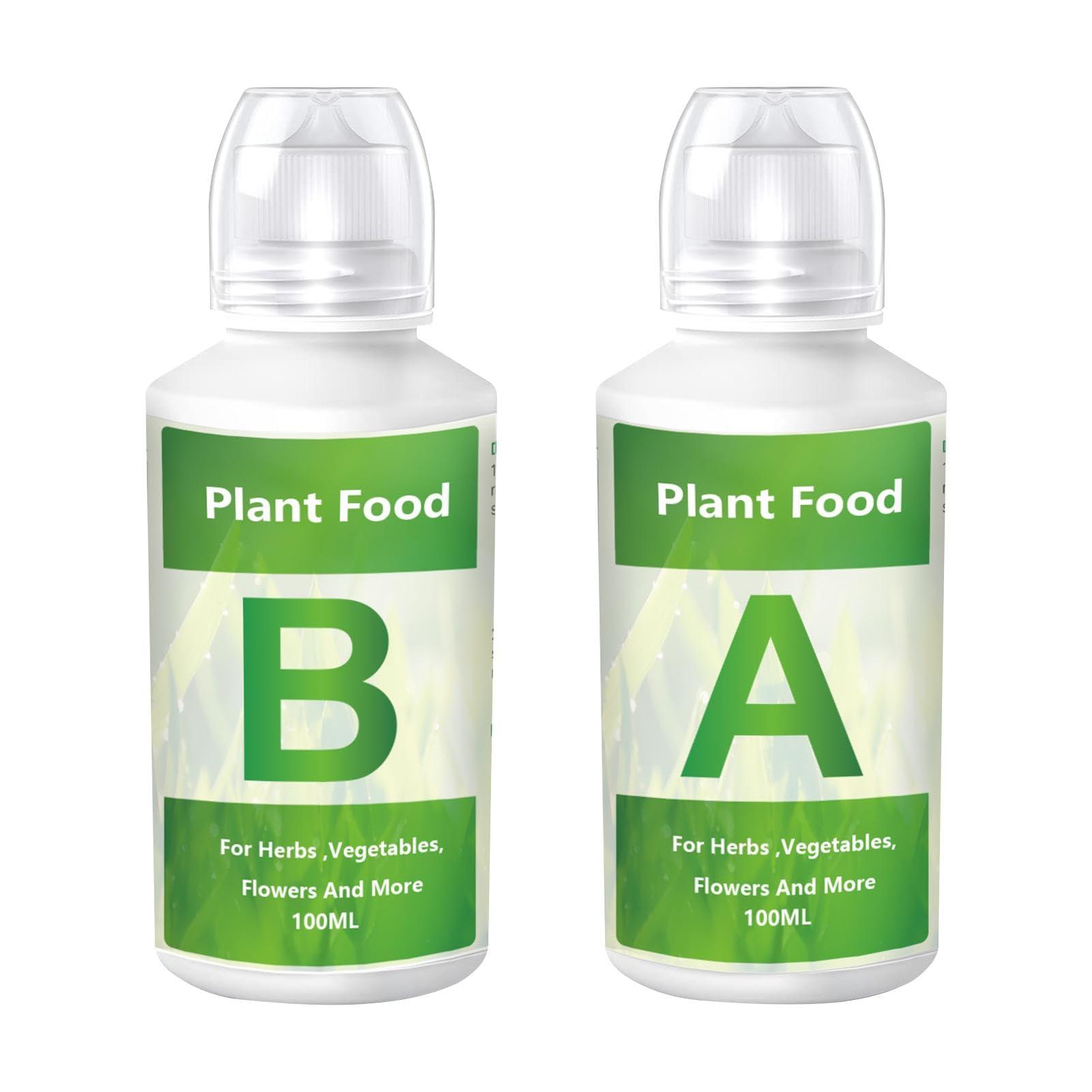 Hydroponic Nutrients | Plant Food Hydroponics | Liquid Plant Food for Hydroponics | Hydroponics Plant Food a & B | Indoor Plant Fertilizer for Hydroponics Growing System