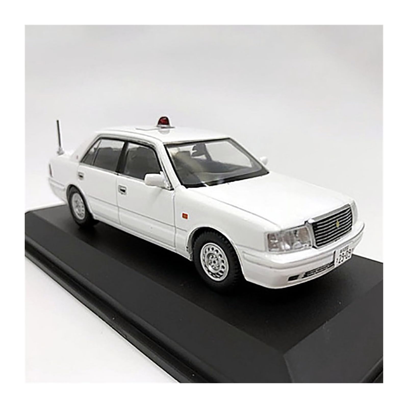 Amazon | トヨタ クラウン パトカー レトロ ホワイト クーペ 合金車
