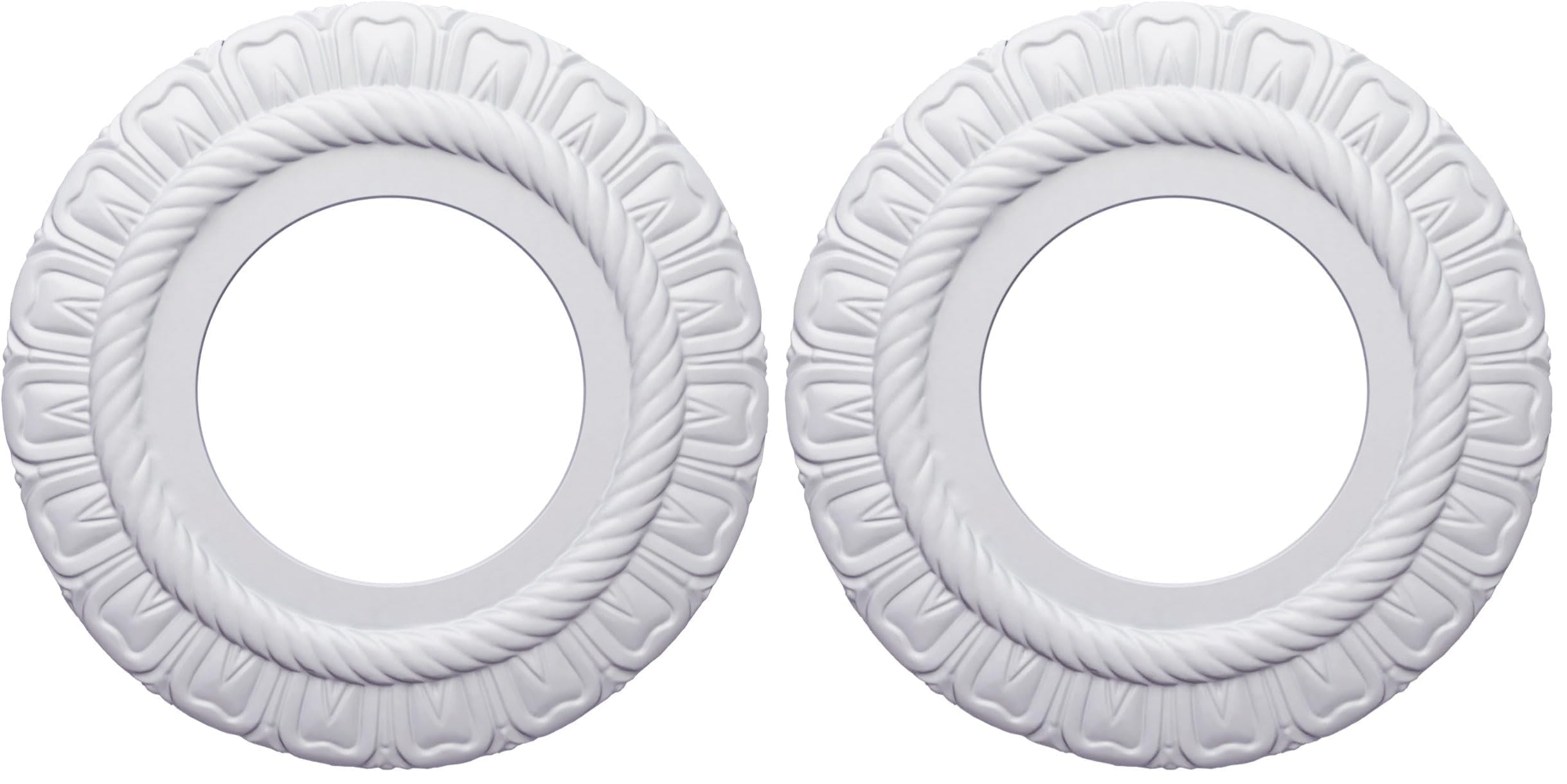 9"OD x 4 1/2"ID x 1/2"P Claremont Ceiling Medallion (Fits Canopies up to 5 5/8") — Amazon image 28