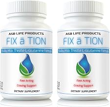 Anti-Alcohol (2pk) Alcohol Support Supplement. 10X Craving Support Kudzu Milk Thistle L Glutamine B Vitamins Folic Acid Fastest Absorption Liver Cleanse
