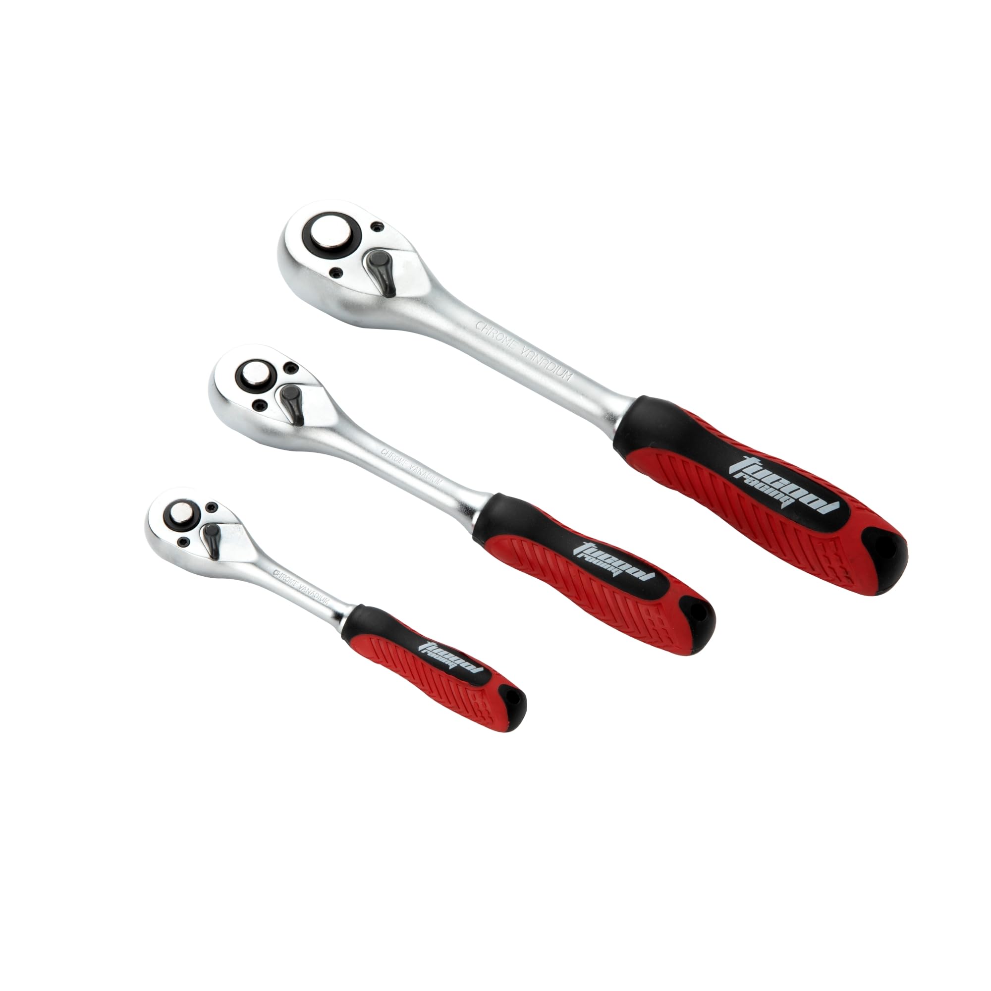 Tucool - Set di 216 chiavi a bussola CR-V trattate termicamente, attacco da 1/4" e 3/8", cricchetto a sgancio rapido a 72 denti, strumenti professionali per riparazioni automobilistiche per meccanici