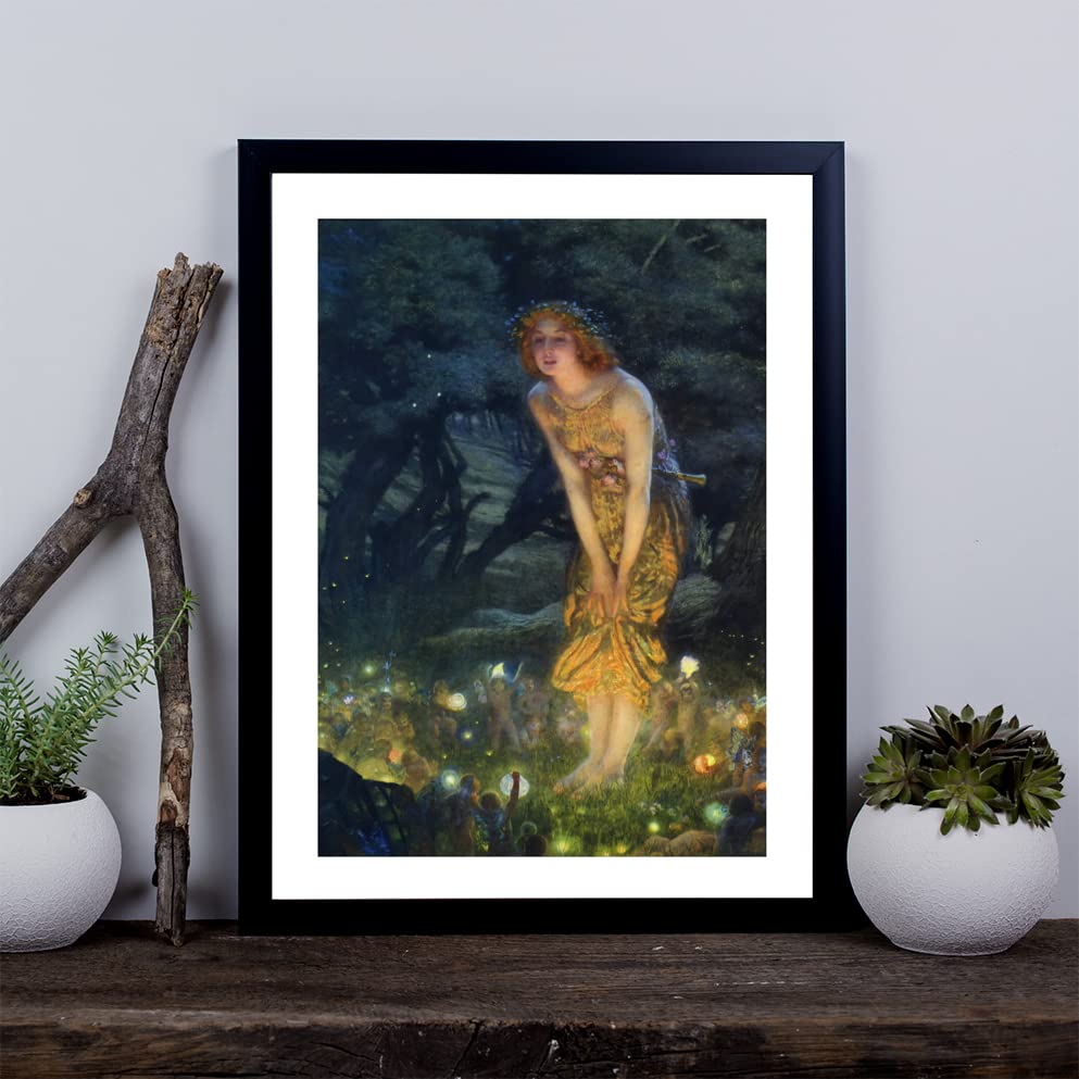 Poster giclée Réveillon d'été de Hughes impression encadrée de qualité supérieure
