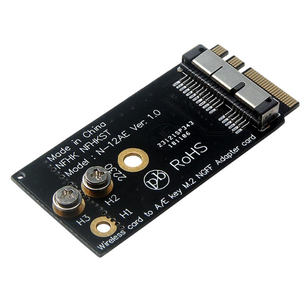 BCM94360CS2/BCM943224PCIEBT2 Card to NGFF(M.2) Key A/E 2230 Adapter Card-image-43