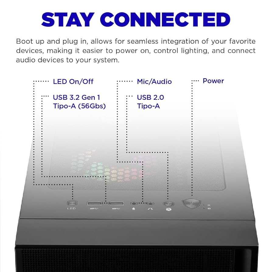 Amazon.com: NSX GAMING PC Eagle, Ryzen 5 5500, RTX 3060, 16