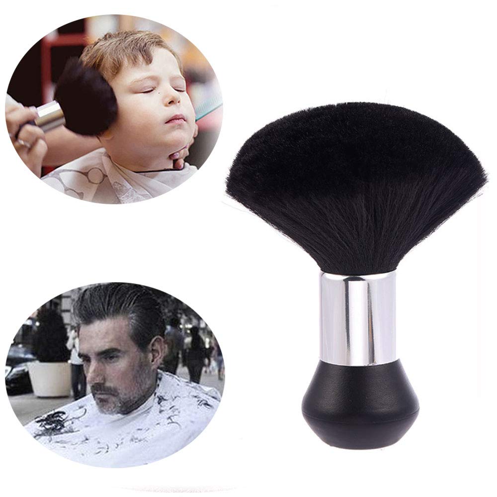 Pennello da barbiere per parrucchiere parrucchiere parrucchiere capelli morbidi pulizia spazzola capelli capelli trucco strumento 10 pz