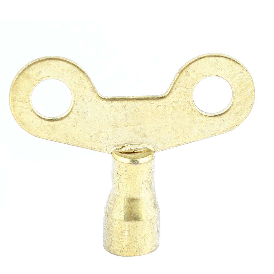Sourcingmap Copper Water Tap Taps Key 1/4" Square Hole Standard, Gold