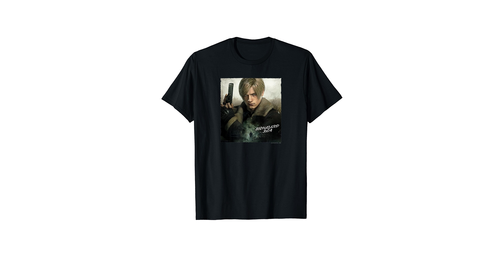 バイオハザード　biohazard レオンモデル　tシャツ　CAPCOM バイオハザード RE:2 ビジュアル Tシャツ<br>【biohazard Visual