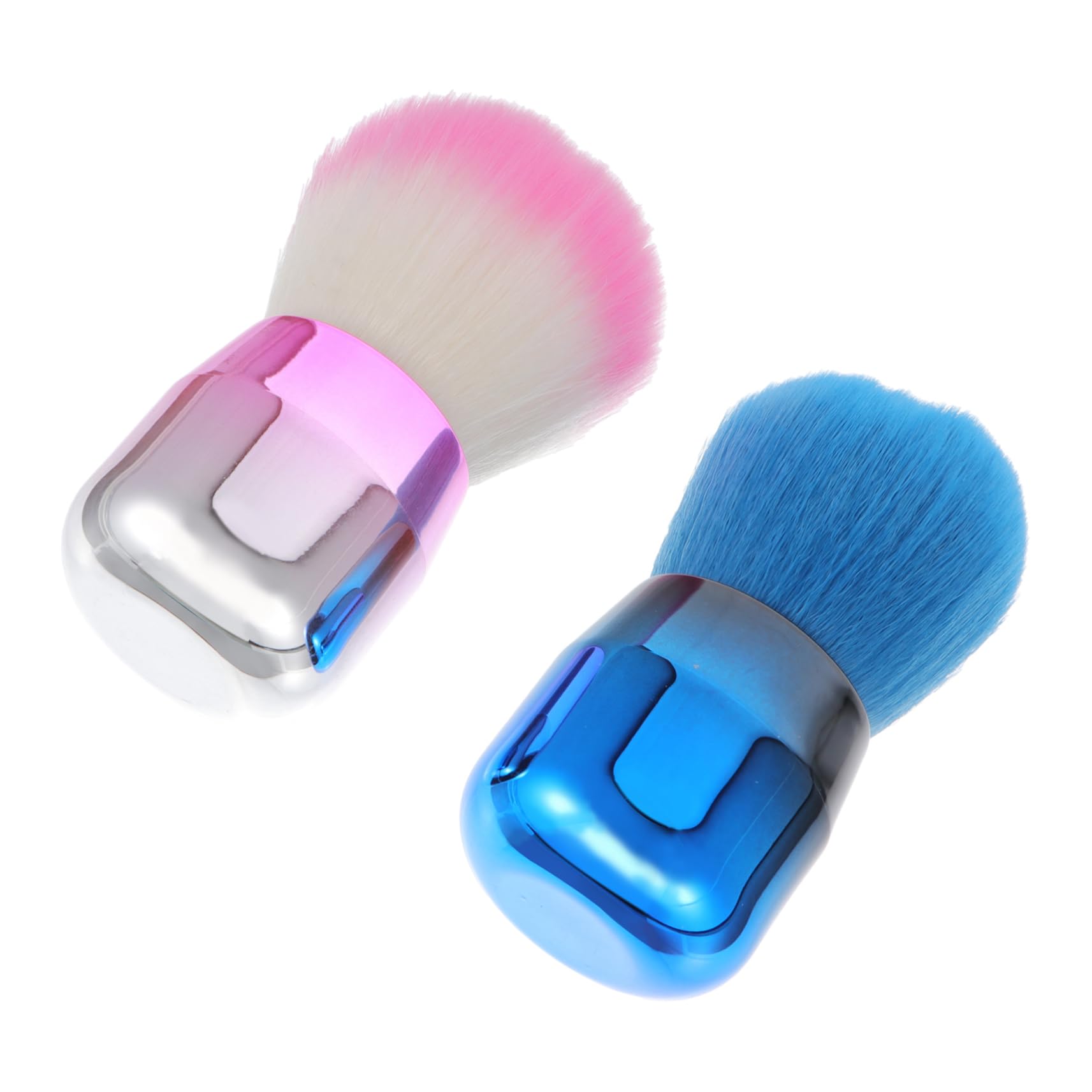 ERINGOGO 2Pcs Mushroom Shape Makeup Brush Fluffy Powder Blush Brush for Loose Powder Foundation Professional Home Use Durable Comfortable Grip
