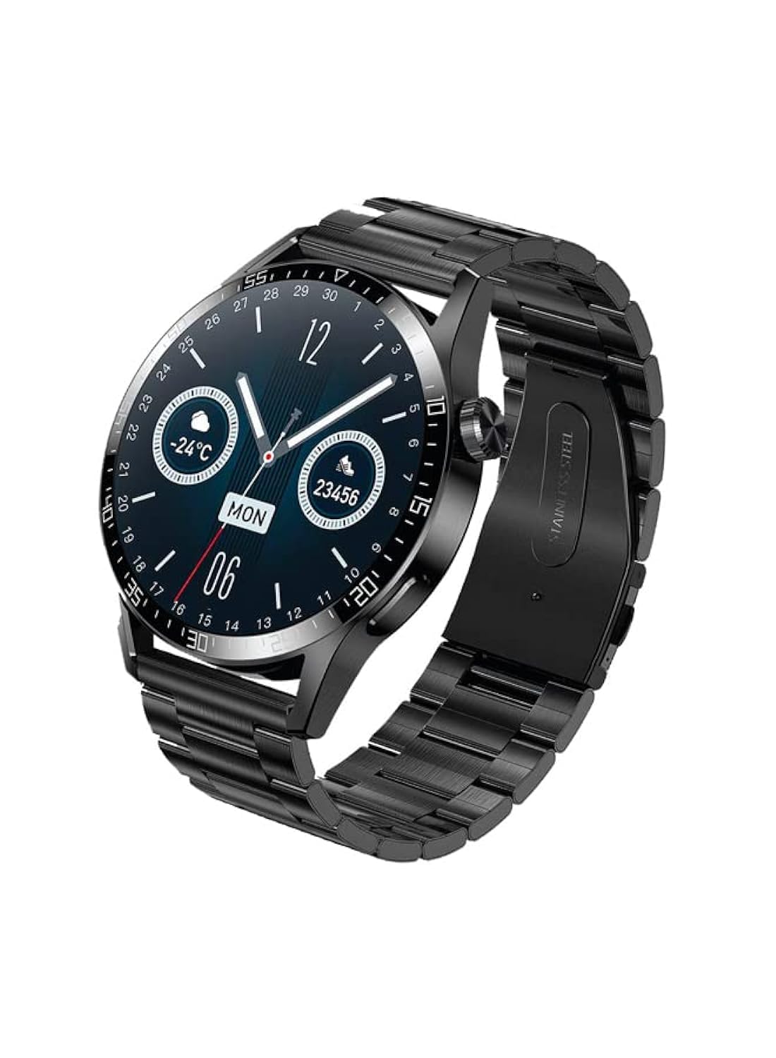 Pawa Grandeur Series Smart Watch (Black)