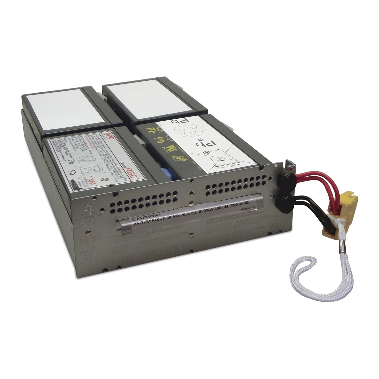 UPS Battery Replacement, APCRBC133, for APC UPS Models SMT1500RM2U,SMT1500RM2UC, SMT1500RM2UNC and select others
