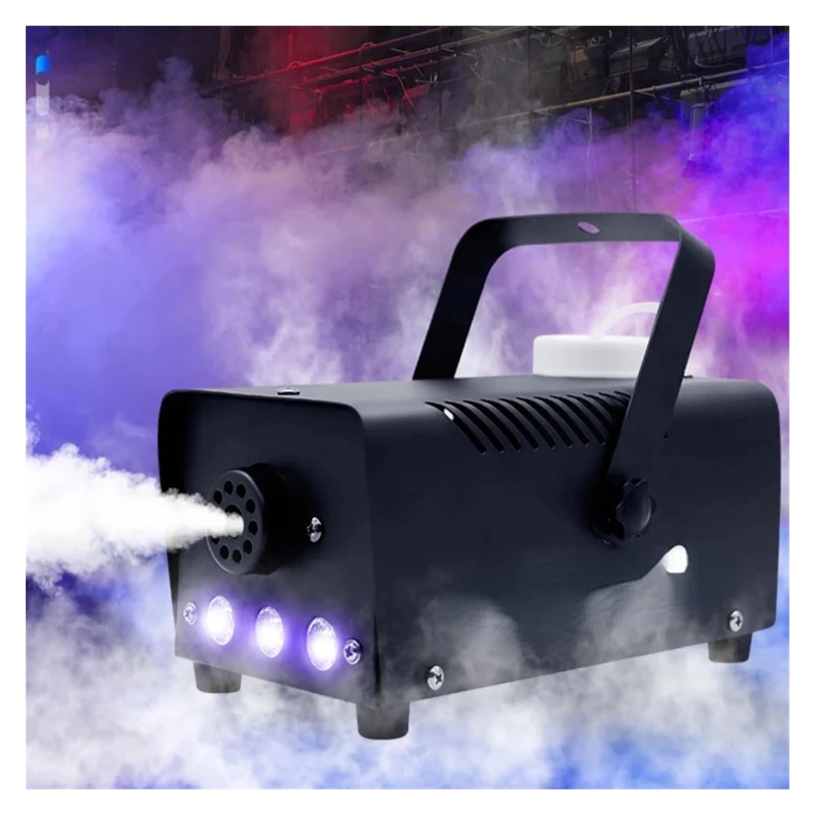 Machine À Fumée Avec Télécommande 500W, LED RGB 3 Couleurs, Éjecteur De For Scène, Fête, DJ, Discothèque, Halloween FuméE éPaisse