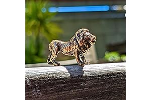 Brass Lion Figurine: A Majestic Addition to Your Home Decor