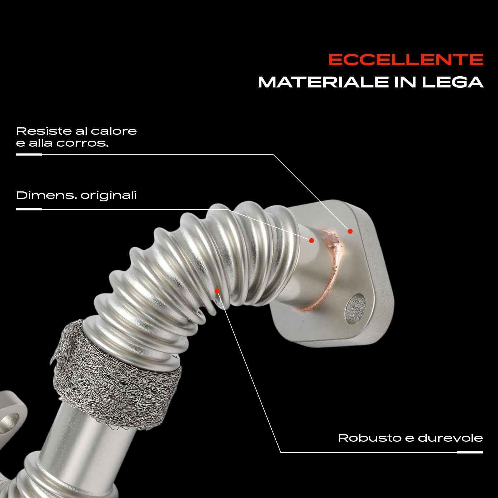 Frankberg Valvola AGR Compatibile con P.a.s.s.a.t 3B3 A4 8E2 A4 8EC A4 Cabriolet 8HE A6 4B2 4B4 A4 Avant 8D5 Superb I 3U4 P.a.s.s.a.t Variante 3B5 Replace# 028131521AD