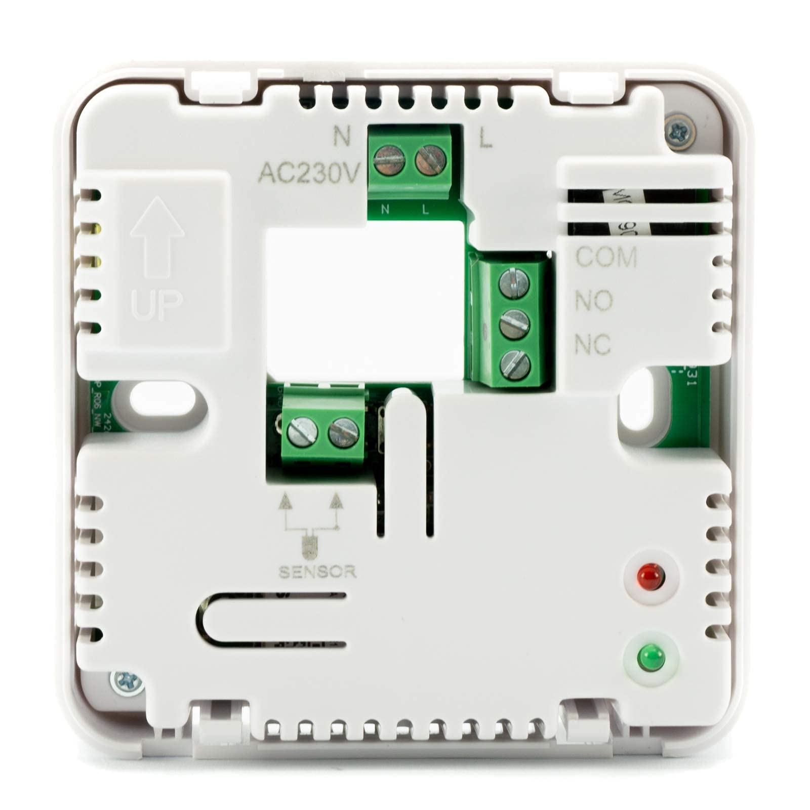 Termostato WiFi Smart Per Caldaia – Alimentato A Batteria, Compatibile Con Alexa E Tuya, Programma Settimanale 5+2, Controllo Da Remoto