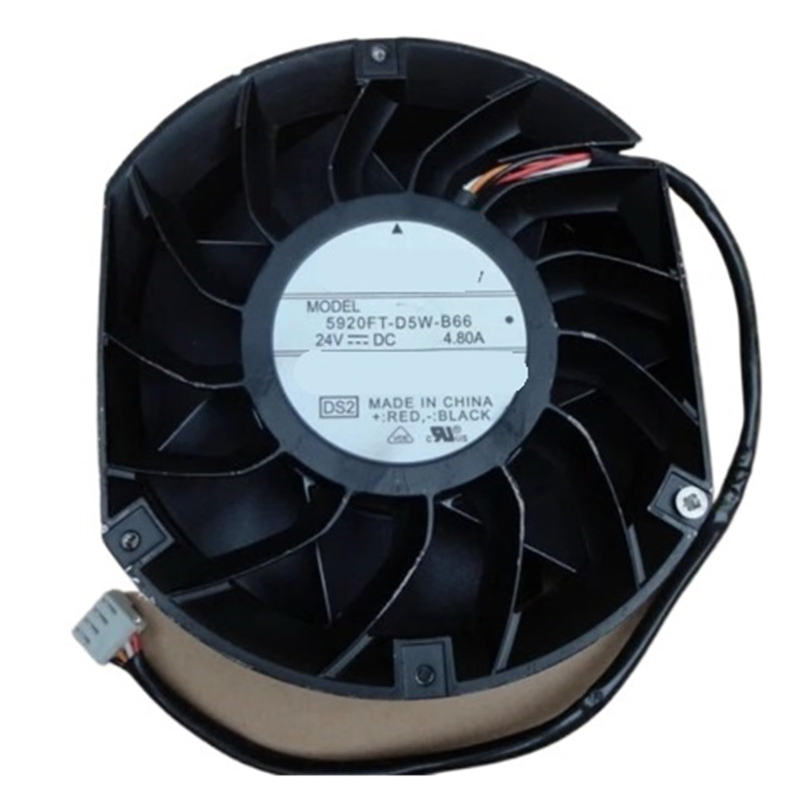 Lzikkgki One Color 5920Ft-D5w-B60 Ds2 Dc 24V 4.80A 172X170x51mm 4-Wire Cooling Fan