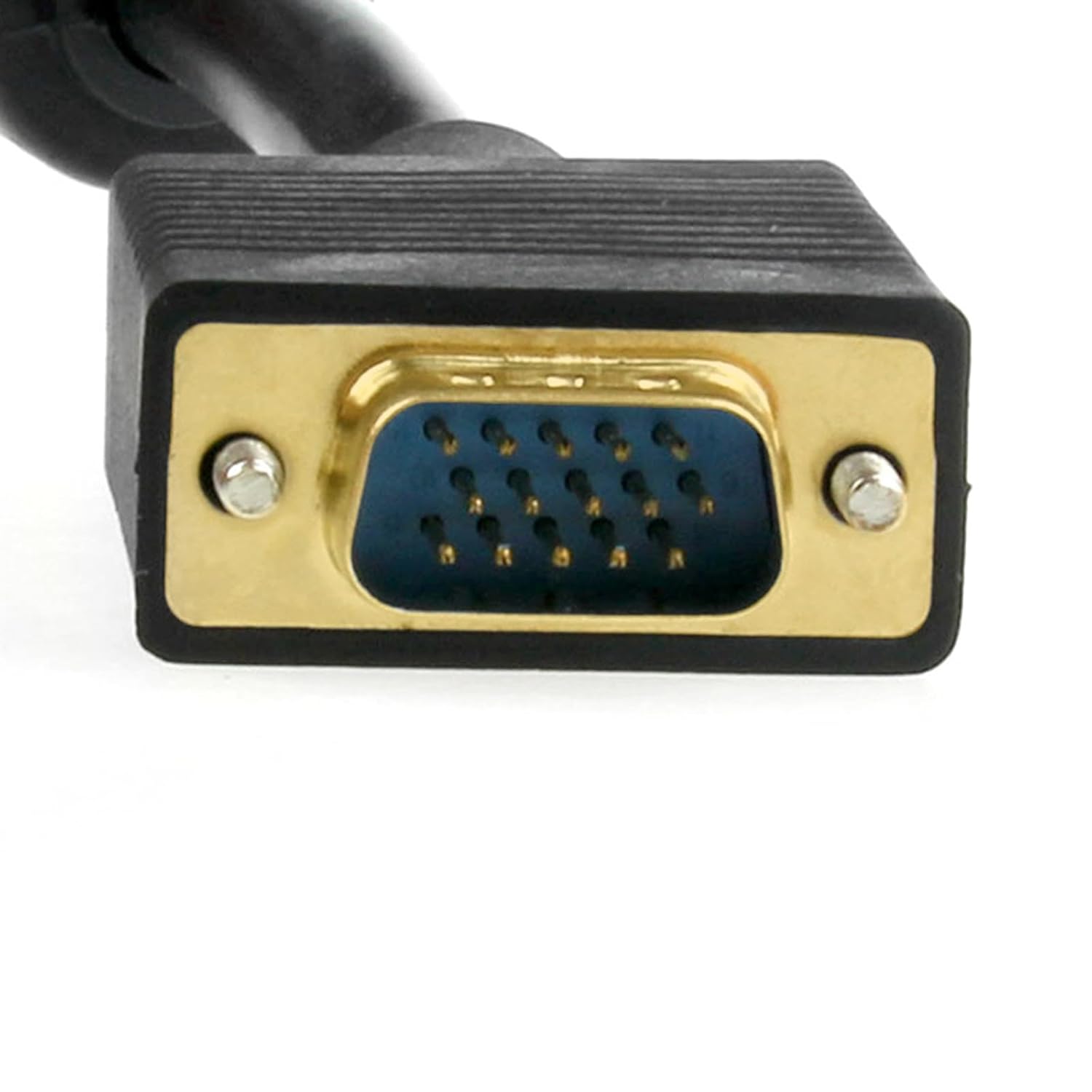 VGA to 5 BNC RGBHV Cable Bidirectional Intercommunication Coaxial High Resolution Adapter Cord for HDTV and Projectors