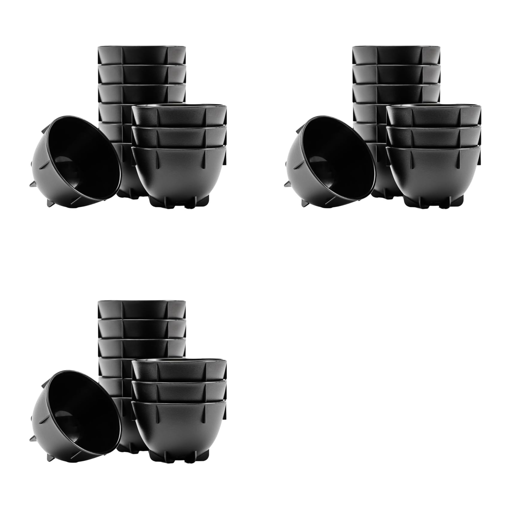 Hndhbfgrt Coffee Cupping Bowls 200ml for 12g Coffee Grinds&200g Boiling Water Stackable Coffee Bowls for Coffee Enthusiasts 36PCS