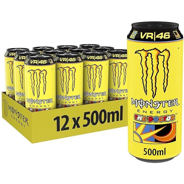 Lemon Ice Tea Flavour Monster Energy Drink Limited Edition (The Doctor 46) With A Refreshment Energy Drink Each 500Ml (Pack Of 12) (B0D41JF3J9) Amazon Price History, Amazon Price Tracker