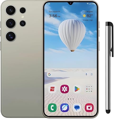 Miniatura 13 de Echoamo Teléfono celular C24 Ultra desbloqueado Android 14, 4GB+128GB Octa-core Smartphone, 6800mAh Teléfono móvil, 6.3 "FHD+, bloqueo de huellas