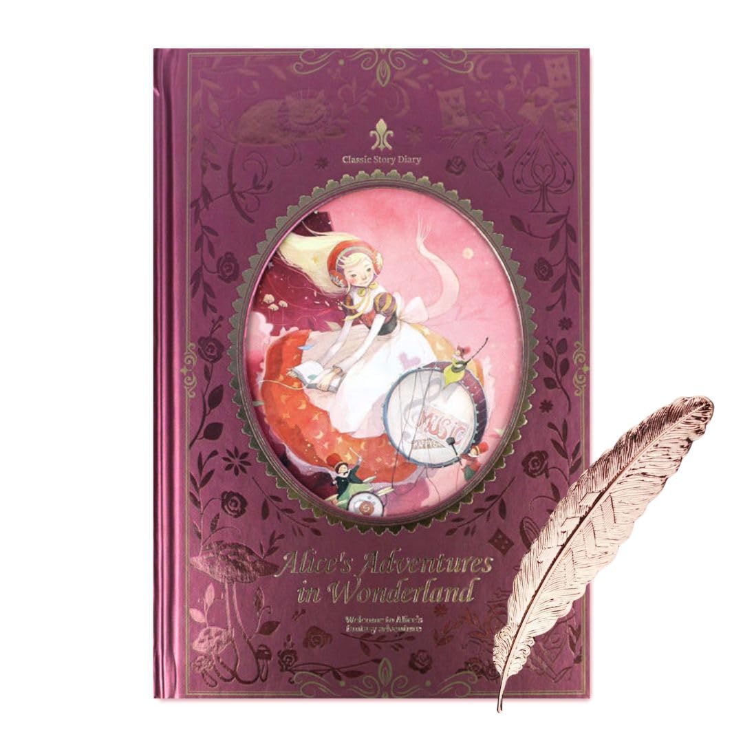 Amazon | [セドナの魔法]創作ノート ジャーナル 不思議の国のアリス