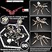 3D Metal Wasp Puzzles for Adults, Model Kits Mechanical Building Blocks, Difficult DIY for Assembly Gifts for Men
