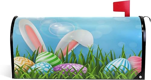 Miniatura 6 de ALAZA Funda magnética para buzón de Navidad roja con muñeco de nieve y copo de nieve, decoración del hogar, para exteriores, tamaño estándar, 18 x