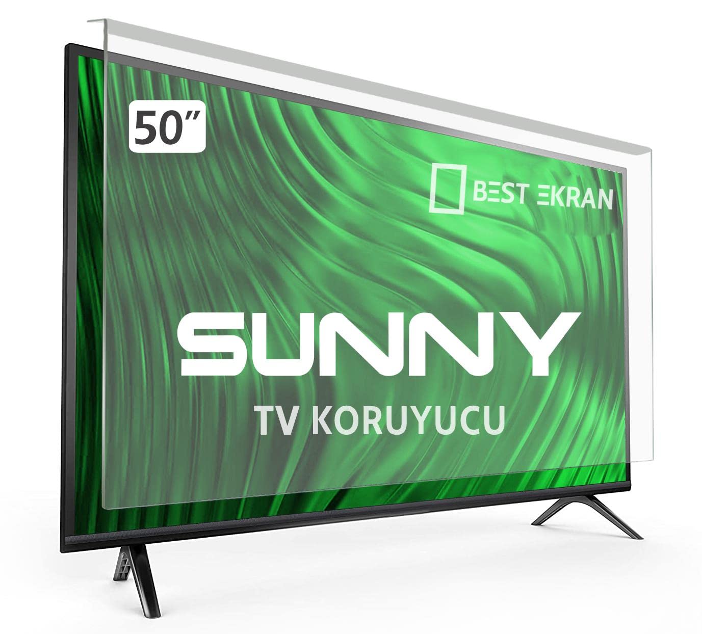 Sunny C （50） SUNNY 50 inç 126 cm Tv Ekran Koruyucu : Amazon.com.tr: Elektronik